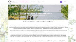 Visit Finland kansainvälistumisopas matkailuyritykselle e-learning ympäristö